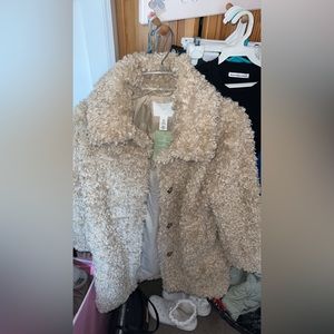 H&M Teddy Coat Size: S